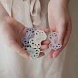 Bibs anatomska duda infinity silicone ivory & sage | shoptok.hr