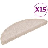 The Living Store Preproge za stopnice 15 kosov 56x17x3 cm taupe - Preproga Za Stopnice, (21487532) | Shoptok.si