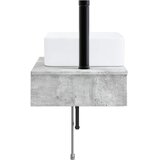  Zidni sudoper Betonska siva 50 x 41 x 39 cm Konstruirano drvo | shoptok.hr