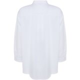 Trendyol Curve White Woven Shirt | ePonuda.com