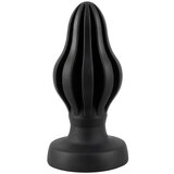 Anos Super Soft Butt Plug Black 15,8cm Cene