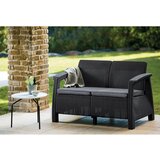 Keter Tamno siva vrtna sofa od umjetnog ratana Corfu – | shoptok.hr