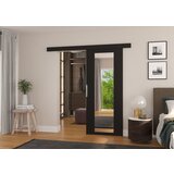 ADRK Furniture Drsna medsobna vrata Brit 86 - črna | Shoptok.si