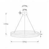 solea 14 visilica 48W 3000/4000/6000K crna  solea 14 visilica 48W 3000/4000/6000K crna Slike