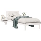  Krevet s okvirima i noćnim ormarićima Bijelo 75 x 190 cm | shoptok.hr