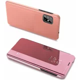 Clear View Case za Samsung Galaxy A20s pink