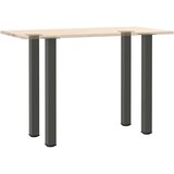  Noge za barski stol 4 kom. antracit 100-102 cm čelik | shoptok.hr