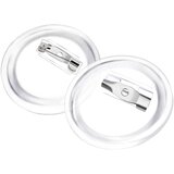  Set gumba za značke sa sigurnosnim iglama 100 kom akrilni 25 mm | Eponuda.ba