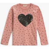Koton Long Sleeved T-Shirt with Sequin Detail Cotton. | Shoptok.si