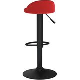 vidaXL Barski stolček vinsko rdeč žamet | Shoptok.si