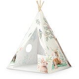 Nukido Teepee šator za djecu bež životinje | shoptok.hr