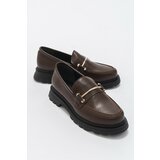 LuviShoes Dual Brown Skin Women's Oxford Shoes cene