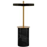 UMAGE Crna mramorna LED stolna lampa s mogućnosti zatamnjivanja s metalnim sjenilom (visina 25,5 cm) Asteria Move Mini – | shoptok.hr