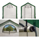  Staklenik ShelterLogic | Bijelo/zeleno | 240x180x200 cm | shoptok.hr