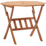  Sklopivi vrtni stol od masivnog bagremovog drva 90 x 75 cm | shoptok.hr