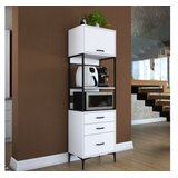 Hanah home Višenamjenska komoda JE135-3101, 60 x40 x198,6 cm, Bijela Cijene