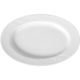  Ovalni Krožnik Karizma, Porcelan, 290x200mm | Shoptok.si