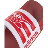 Adidas Nizki natikači 'ADILETTE Arsenal' rdeča / bela | Shoptok.si