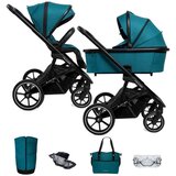 MUUVO Kolica za bebe Slick 2.0, 2u1, 0-22 kg, Zelena Cene