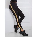 RUE PARIS Leggings-RV-LG-R4766.06-black-gold | ePonuda.com