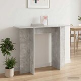  Konzolni stol Betonska siva 100 x 30 x 75 cm Konstruirano drvo | shoptok.hr