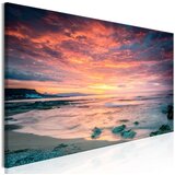  Slika - Beach in Crete (1 Part) Narrow Red 135x45 Cijene