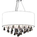 vidaXL Luster s 85 kristala bijeli | shoptok.hr