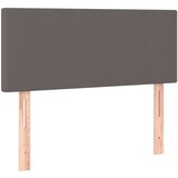  S oprugama i madracem sivi 80 x 200 cm od umjetne kože | shoptok.hr