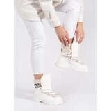 SEASTAR White women's snow boots with fur on a thick sole | shoptok.hr