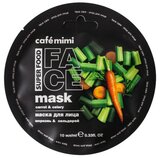 CafeMimi maska za lice sa povrćem CAFÉ mimi - šargarepa i celer super food 10ml Cene