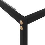  Konzolni stol prozirni 60 x 35 x 75 cm od kaljenog stakla | shoptok.hr