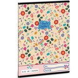 Ars Una Črtasti zvezek za 2. razred : Flower Power s cvetnim vzorcem 32 listov A5 | Shoptok.si