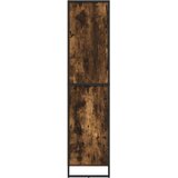  Kreveta 2 pcs Dimni hrast 81 x 36 x 150.5 cm Konstruirano drvo | shoptok.hr
