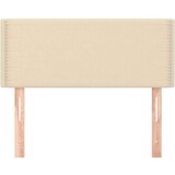  Uzglavlje krem 80 x 5 x 78/88 cm od tkanine | shoptok.hr