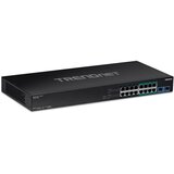  Trendnet TPE-BG182G network switch Unmanaged Gigabit Ethernet (10 /100 /1000) Power over Ethernet (PoE) 1U Black | shoptok.hr