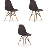 Brandless OSAKA stol kava / naravne noge x 3, (22030915) | Shoptok.si