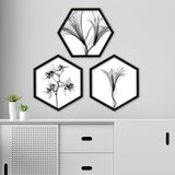 Wallity uramljena slika 6GEN46633, 35x35 cm, 3 dela | ePonuda.com