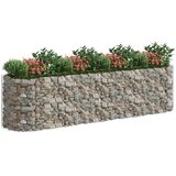  Gabionska povišena gredica od pocinčanog željeza 400x100x100 cm | Eponuda.ba