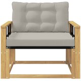  Set vanjskih sofa Čvrsto drvo akacije i Textilene | shoptok.hr