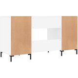  Radni stol bijeli 140 x 50 x 75 cm od konstruiranog drva | shoptok.hr