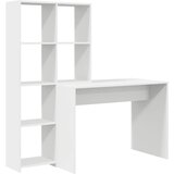 Stol s policom Bijelo 138,5 x 55 x 143 cm Konstruirano drvo | shoptok.hr