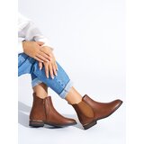 Shelvt Brown classic women's ankle boots | shoptok.hr
