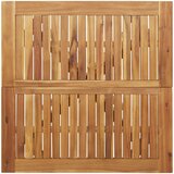  3-dijelni vrtni blagovaonski set od masivnog bagremovog drva Smeđa 85 x 85 x 75 cm | shoptok.hr