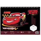 DIAKAKIS Blok za crtanje CARS 40L 23x33cm + naljepnice 565862 Cijene