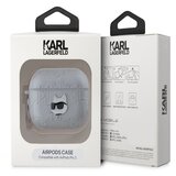 Karl Lagerfeld AirPods Pro 2 Ovitek Srebrna | Shoptok.si