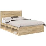  Konstrukcija postelje Sonoma 140 x 200 cm Masivno borovo les, (5000103894) | Shoptok.si
