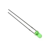 led dioda difuzna zelena 5 mm