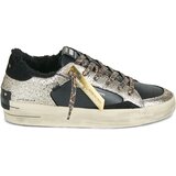 Crime London Nizke superge SK8 DELUXE WEDGE Črna | Shoptok.si