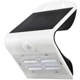 x solarna vanjska zidna LED svjetiljka (3,5 W, Bijele boje, Senzor pokreta)