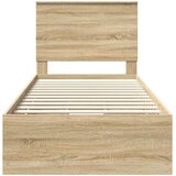  Krevetna konstrukcija Sonoma hrast 75 x 190 cm Inženjersko Drvo | Eponuda.com